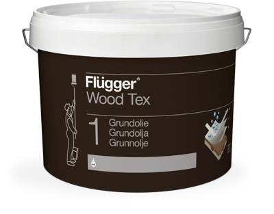 Flugger Wood Tex Grundolie 3 л  (Priming Oil) БАЗА